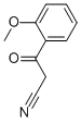 structure of CAS# 35276-83-6, 2-Methoxybenzoylacetonitrile;3-(2-Methoxyphenyl)-3-Oxo-Propanenitrile;3-Keto-3-(2-Methoxyphenyl)Propionitrile;Zinc02576177
