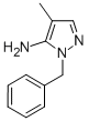 structure of CAS# 3528-49-2, 2-Benzyl-4-Methyl-2H-Pyrazol-3-Ylamine;1-Benzyl-4-Methyl-1H-Pyrazol-5-Amine(SALTDATA: FREE);2-BENZYL-4-METHYL-2H-PYRAZOL-3-YLAMINE;1-BENZYL-4-METHYL-1H-PYRAZOL-5-AMINE