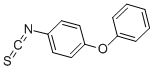 structure of CAS# 3529-87-1, 4-Phenoxyphenyl Isothiocyanate;Zero/005799;Zinc02169694;4-Isothiocyanato-Diphenyl Ether