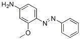 structure of CAS# 3544-23-8, 2-Methoxy-4-Phenyldiazenylaniline;2-Methoxy-4-Phenylazo-Aniline;2-Methoxy-4-Phenylazoaniline;(2-Methoxy-4-Phenylazo-Phenyl)Amine