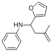 structure of CAS# 354552-07-1, (1-Furan-2-Yl-3-Methyl-But-3-Enyl)-Phenyl-Amine;N-[(1S)-1-(2-Furyl)-3-Methyl-But-3-Enyl]Aniline;N-[(1S)-1-(2-Furyl)-3-Methylbut-3-Enyl]Aniline;[(1S)-1-(2-Furyl)-3-Methyl-But-3-Enyl]-Phenyl-Amine
