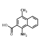 CAS 登录号：354566-32-8， 1-氨基-4-甲基-2-萘甲酸