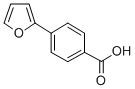 structure of CAS# 35461-98-4, 4-(2-Furyl)Benzoic Acid;4-(2-Furyl)Benzoic Acid(SALTDATA: FREE);Benzoic Acid, 4-(2-Furanyl)-;4-FURAN-2-YL-BENZOIC ACID
