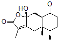 CAS 登录号：35481-83-5， (4aS,5R,8aR,9aS)-9a-羟基-3,4a,5-三甲基-4,5,6,7,8a,9-六氢苯并[f][1]苯并呋喃-2,8-二酮