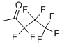 structure of CAS# 355-17-9, Methyl Heptafluoropropyl Ketone;Zinc01847522;Methyl Heptafluoropropyl Ketone