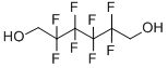 结构式 CAS# 355-74-8, 2,2,3,3,4,4,5,5-八氟-1,6-己烷二醇
