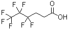 structure of CAS# 356-02-5, 4,4,5,5,6,6,6-Heptafluorohexanoic Acid;4,4,5,5,6,6,6-HEPTAFLUOROHEXANOIC ACID;4,4,5,5,6,6,6-HEPTAFLUOROCAPROIC ACID;2H,2H,3H,3H-PERFLUOROHEXANOIC ACID