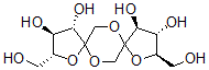 CAS 登录号：3568-49-8， (2R,3S,4S,10R,11S,12S)-2,10-二(羟基甲基)-1,6,9,13-四氧杂二螺[4.2.4^{8}.2^{5}]十四烷-3,4,11,12-四醇