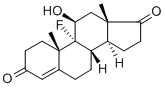 CAS#: 357-09-5， (8S,9R,10S,11S,13S)-9-Fluoro-11-Hydroxy-10,13-Dimethyl-1,2,6,7,8,11,12,14,15,16-Decahydrocyclopenta[a]Phenanthrene-3,17-Dione