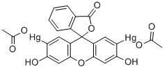 CAS 登录号：3570-80-7， 荧光素乙酸汞
