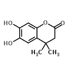 CAS#: 357187-41-8， 6,7-Dihydroxy-4,4-Dimethyl-2-Chromanone