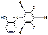 CAS#: 35727-87-8， 2,4-Dichloro-6-[(2-Hydroxyphenyl)Amino]Benzene-1,3,5-Tricarbonitrile
