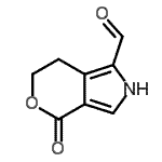 CAS 登录号：358732-52-2， 4-氧代-2,4,6,7-四氢吡喃并[3,4-c]吡咯-1-甲醛