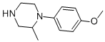 CAS 登录号：35947-12-7， 1-(4-甲氧基苯基)-2-甲基-哌嗪