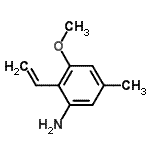 CAS#: 360060-16-8， 3-Methoxy-5-Methyl-2-Vinylaniline