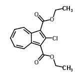 CAS#: 36044-40-3， Diethyl 2-Chloro-1,3-Azulenedicarboxylate