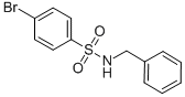 结构式 CAS# 3609-87-8, N-苄基4-溴苯磺酰胺