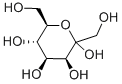 结构式 CAS# 3615-44-9, 1,3,4,5,6,7-六羟基庚烷-2-酮