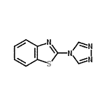 CAS 登录号：36155-29-0， 2-(4H-1,2,4-三唑-4-基)-1,3-苯并噻唑