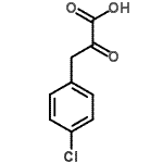 结构式 CAS# 3617-01-4, 3-(4-氯苯基)-2-氧代丙酸