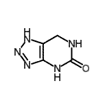 CAS 登录号：36183-70-7， 1,4,6,7-四氢-5H-[1,2,3]三唑并[4,5-d]嘧啶-5-酮