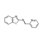 CAS 登录号：36220-18-5， N-(1,3-苯并噻唑-2-基)-1-(2-吡啶基)甲亚胺