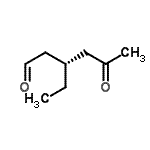 CAS 登录号：362607-67-8， (3R)-3-乙基-5-氧代己醛