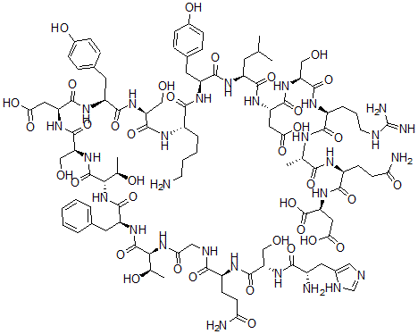 CAS#: 36489-11-9， Glucagon (1-21)