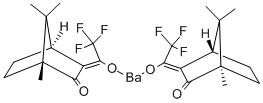 structure of CAS# 36539-57-8, Barium D-3-Trifluoroacetylcamphorate;BARIUM D-3-TRIFLUOROACETYLCAMPHORATE