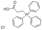 structure of CAS# 36626-29-6, (2-Carboxyethyl)Triphenylphosphonium Chloride;2-Carboxyethyl-Triphenyl-Phosphonium Chloride;2-Carboxyethyl-Triphenylphosphonium Chloride;2-Carboxyethyl-Triphenyl-Phosphanium Chloride