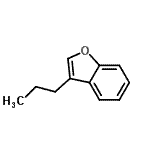 CAS 登录号：36724-25-1， 3-丙基-1-苯并呋喃