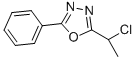 CAS 登录号：36770-21-5， 2-(1-氯乙基)-5-苯基-1,3,4-恶二唑