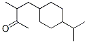 CAS 登录号：36779-84-7， 3-甲基-4-(4-丙-2-基环己基)丁烷-2-酮