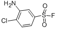 structure of CAS# 368-72-9, 3-Amino-4-Chlorobenzenesulfonyl Fluoride;3-Amino-4-Chloro-Benzenesulfonyl Fluoride;3-Amino-4-Chlorobenzene Sulfonyl Fluoride;Nsc119917