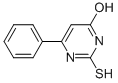 structure of CAS# 36822-11-4, 6-Phenyl-2-Thiouracil;6-Phenyl-2-Thioxo-1H-Pyrimidin-4-One;Nsc163991;2-Mercapto-4-Phenyl-6-Pyrimidinol