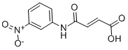 structure of CAS# 36847-90-2, 4-(3-Nitroanilino)-4-Oxobut-2-Enoic Acid;4-(3-NITROANILINO)-4-OXOBUT-2-ENOIC ACID;N-(3-NITROPHENYL)MALEAMIC ACID