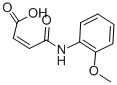 structure of CAS# 36847-94-6, N-(2-Methoxyphenyl)Maleamic Acid;4-[(2-Methoxyphenyl)Amino]-4-Oxobut-2-Enoate;(E)-4-[(2-Methoxyphenyl)Amino]-4-Oxo-But-2-Enoate;4-[(2-Methoxyphenyl)Amino]-4-Oxo-But-2-Enoate