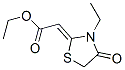 CAS#: 36958-87-9， Ethyl (2Z)-2-(3-Ethyl-4-Oxo-1,3-Thiazolidin-2-Ylidene)Acetate