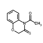 CAS 登录号：369649-81-0， 1-(3-硫代-2,3-二氢-4H-1,4-苯并恶嗪-4-基)乙酮