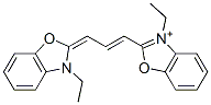 CAS 登录号：37069-75-3， 3-乙基-2-[(E,3Z)-3-(3-乙基-1,3-苯并恶唑-2-亚基)丙-1-烯基]-1,3-苯并恶唑-3-鎓碘化物