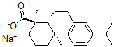 CAS 登录号：37206-28-3， (1R,4aS,10aR)-1,4a-二甲基-7-丙-2-基-2,3,4,9,10,10a-六氢菲-1-羧酸钠