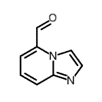 structure of CAS# 372147-50-7, Imidazo[2,1-f]Pyridine-5-Carbaldehyde;imidazo[1,2-a]pyridine-5-carbaldehyde;Imidazo[1,2-a]pyridine-5-carboxaldehyde