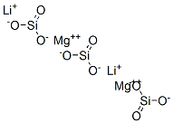 CAS 登录号：37220-90-9， 硅酸锂镁盐