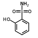 结构式 CAS# 3724-14-9, 2-羟基苯磺酰胺