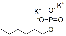 CAS 登录号：37242-45-8， 磷酸己基酯钾盐