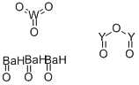 structure of CAS# 37265-86-4, Barium Yttrium Tungsten Oxide;Bariumtungstenyttriumoxide(Ba3wy2o9);BARIUM YTTRIUM TUNGSTEN OXIDE, 99.9%;Bariumyttriumtungstenoxideanhydrous