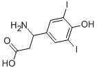 CAS#: 3734-24-5， 3-Amino-3-(3,5-Diiodo-4-Hydroxy-Phenyl)Propionic Acid