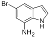 结构式 CAS# 374537-99-2, 7-氨基-5-溴吲哚