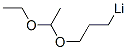 CAS#: 37494-03-4， Lithium 1-(1-Ethoxyethoxy)Propane