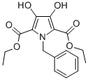 结构式 CAS# 376395-32-3, 1-苄基-3,4-二羟基-1H-吡咯-2,5-二羧酸二乙酯